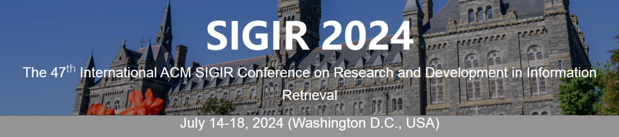 喜讯：bevictor1946韦德官网杜军威教授团队两篇学术论文被国际顶级会议SIGIR录用